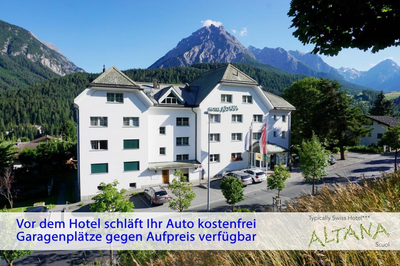 Typically Swiss Hotel Altana Скуол Екстериор снимка