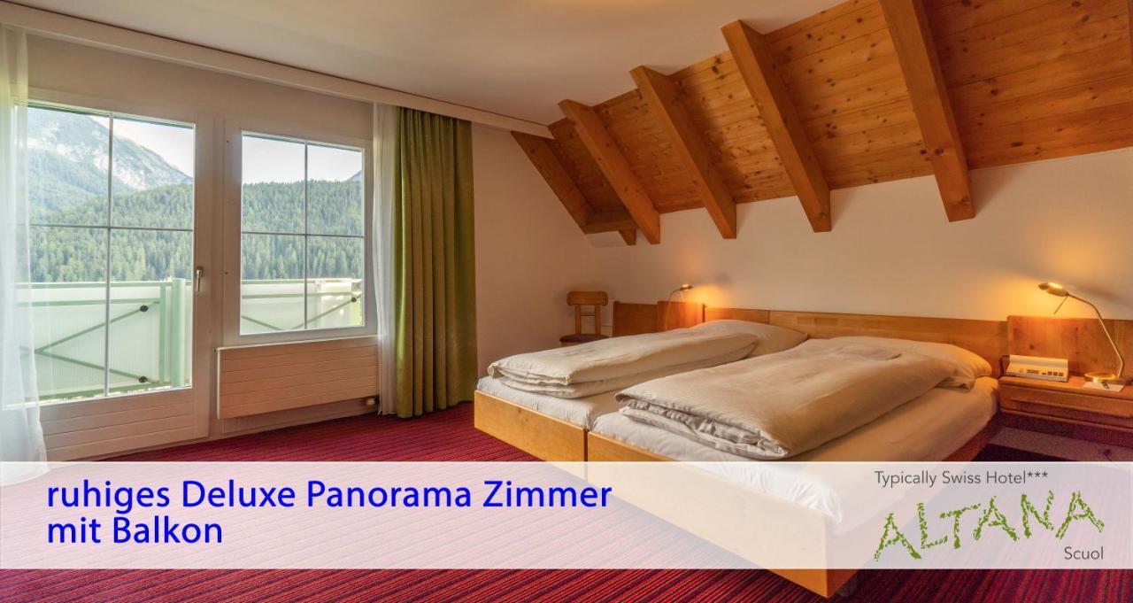 Typically Swiss Hotel Altana Скуол Екстериор снимка