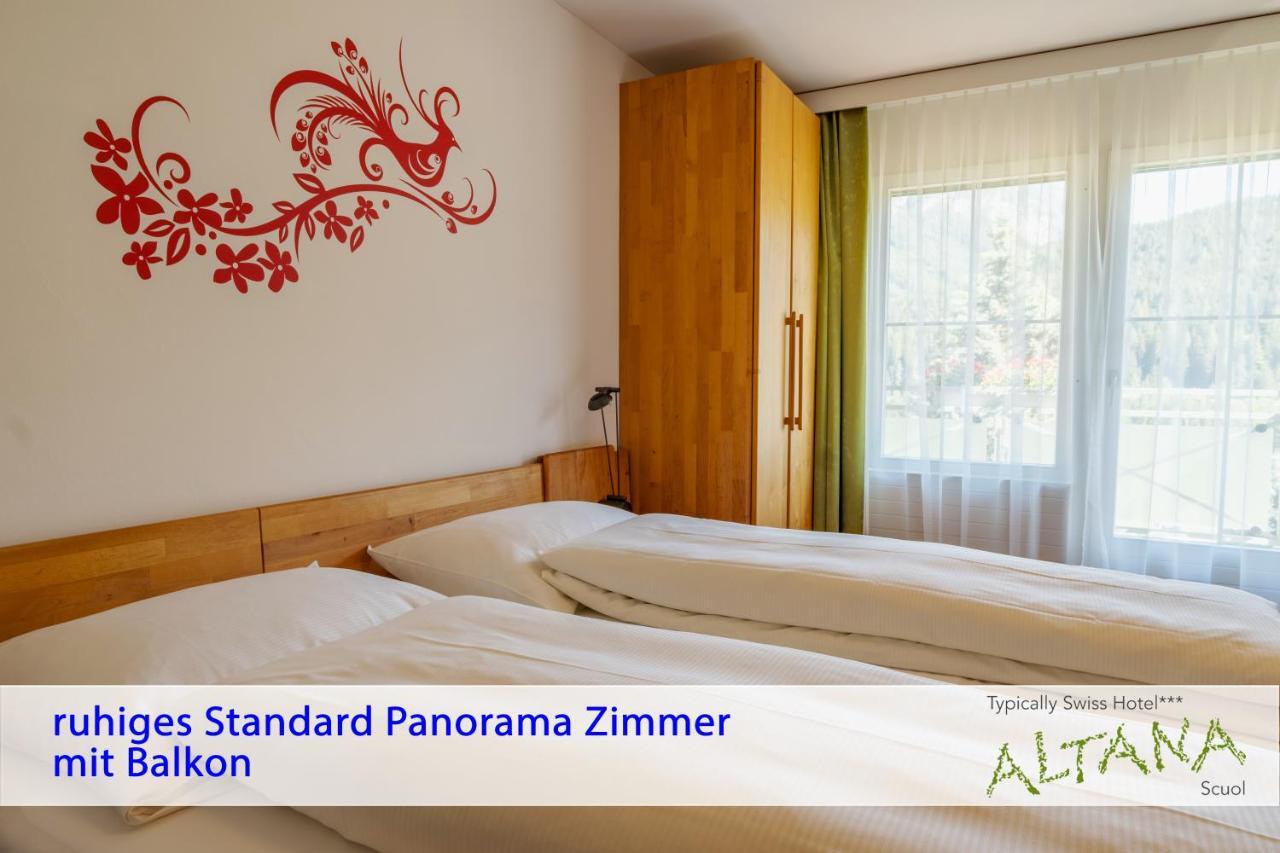 Typically Swiss Hotel Altana Скуол Екстериор снимка